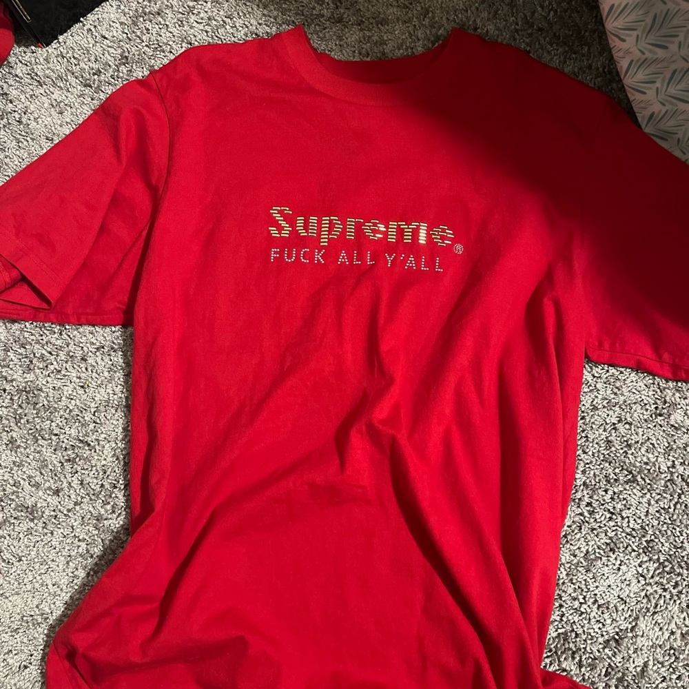 Supreme Red Graphic T-Shirt
